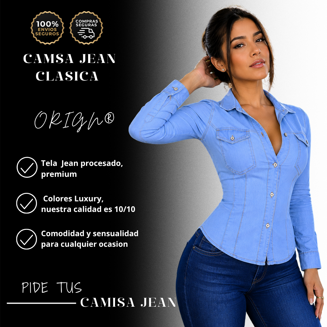 CAMISA JEANS CLASICA®